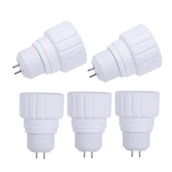 5pcs MR16 to GU10 Converter Light Adapter Professional Light Bulb Adaptor for Household Bulb Lamp Switching Lighting Parts