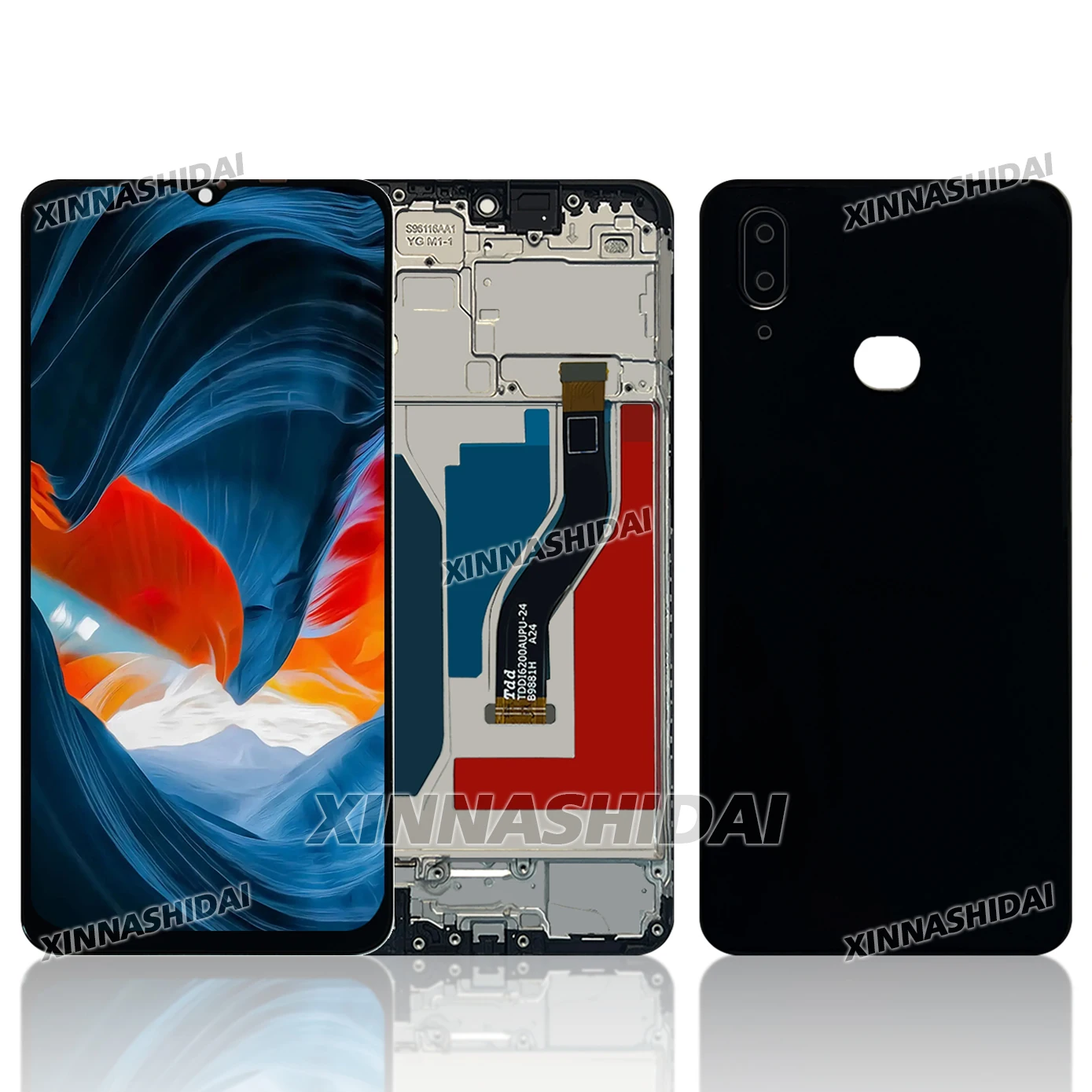 New Display 6.2'' LCD Display & Touch Screen Digitizer Assembly - For Samsung A107F/A107M A10S - High-Quality Repair Parts
