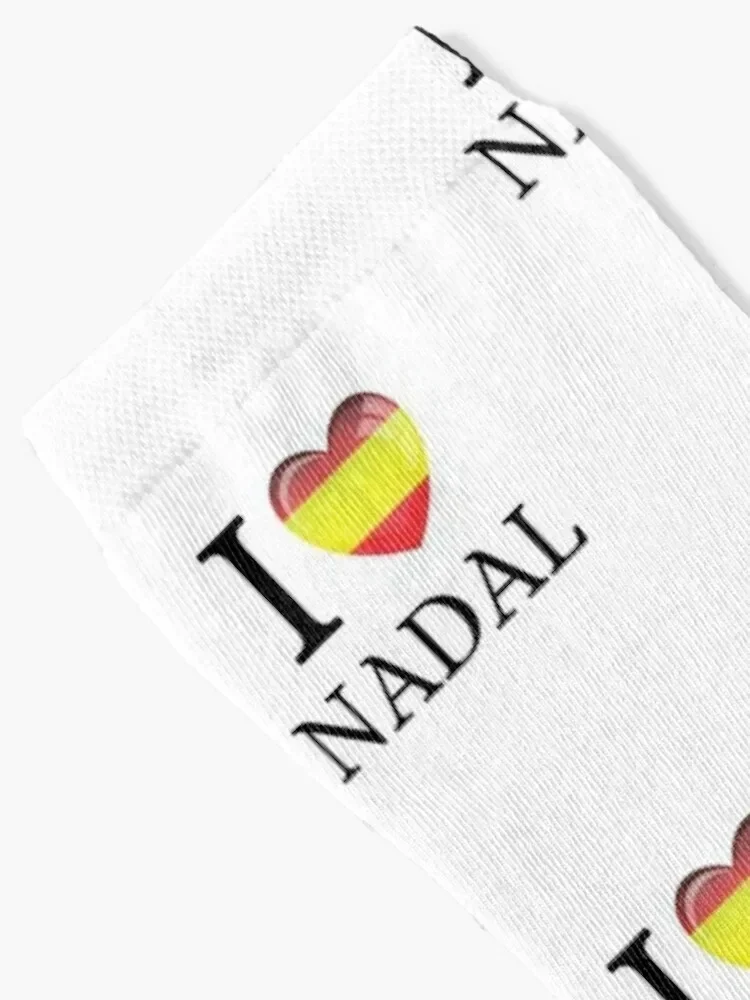 I LOVE NADAL Socks funny sock anti-slip hip hop hiphop Socks Ladies Men's