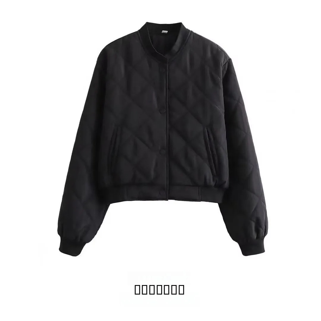 

KASLEAD New Faionable ort Flight Jaet Cotton Clothes 30227 Street Sle Long Sve Ladies' Jaet for Autumn