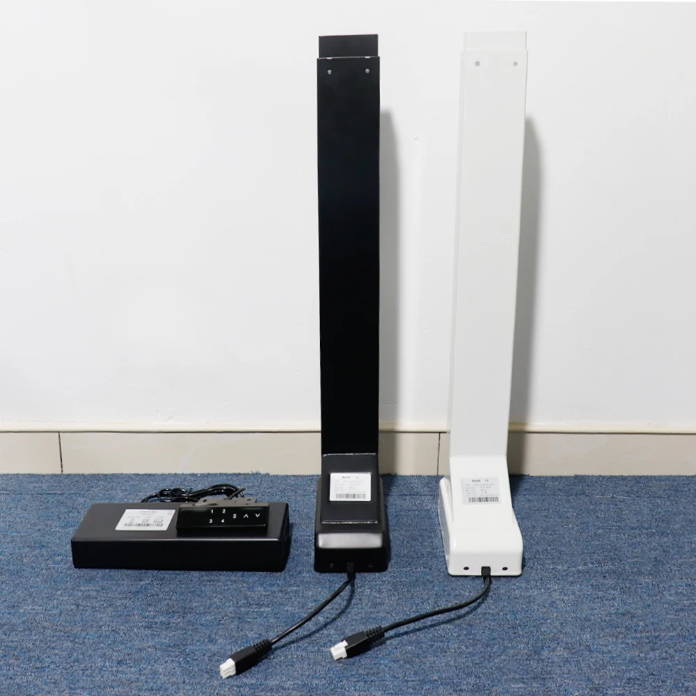 Electric Lifting Column Dual Motor Standing Desk Frame Height Adjustable Desk Legs with Memory Control for Home Office