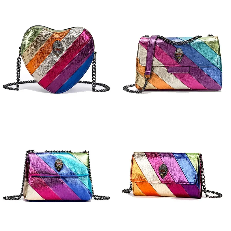 Kurt G-bolso de hombro de PU para mujer, bandolera de diseñador de lujo, tendencia de moda, regalo