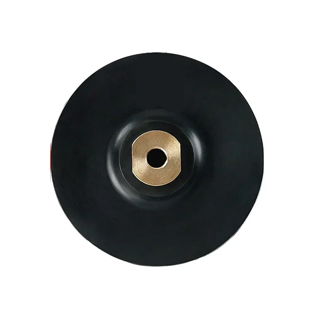 Polishing Holder Rubber Backing Pad Hook&Loop M10 M14 Rubber And Metal Rubber Backer Pad Special-shaped Polishing