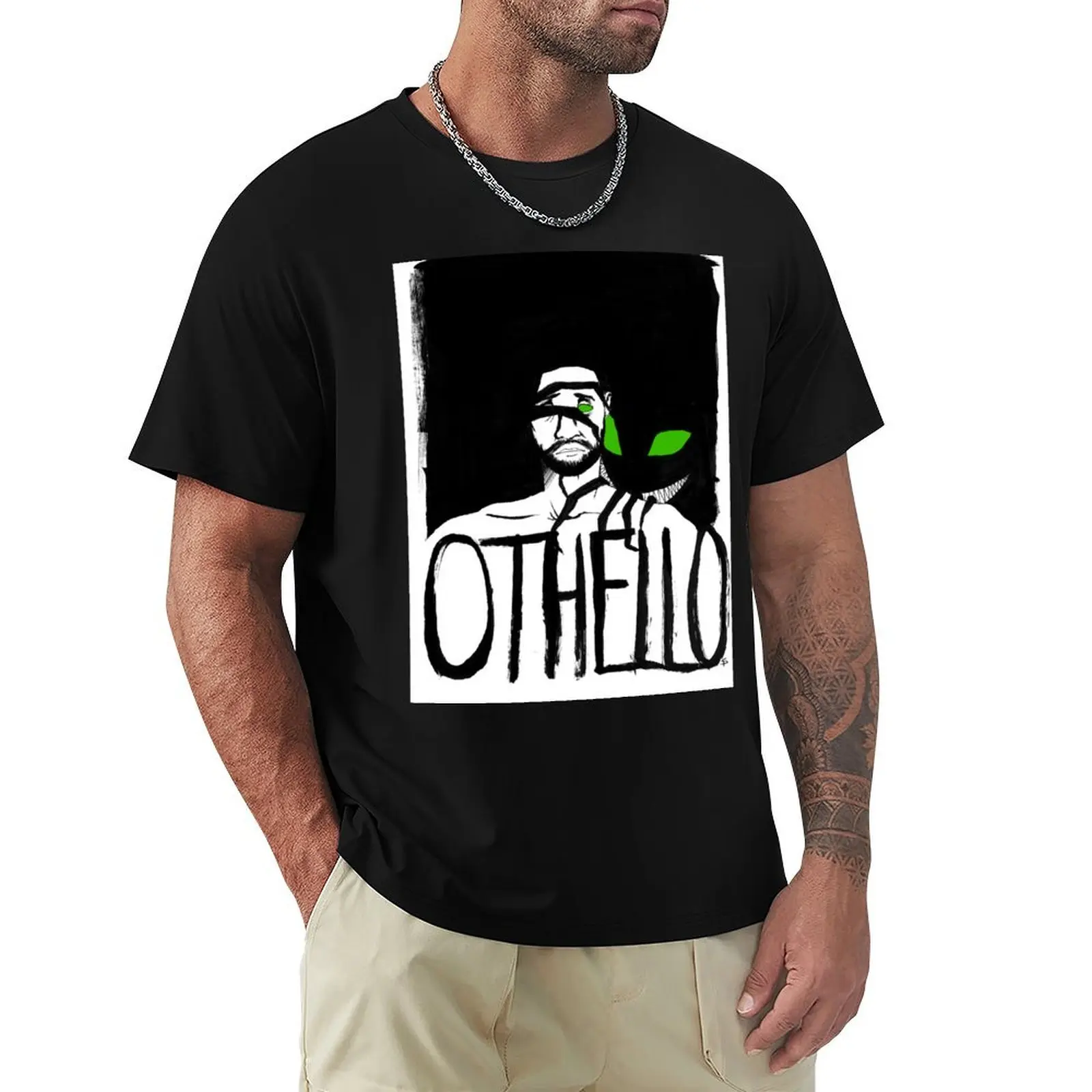 

Othello T-Shirt vintage anime shirt man clothes Men's clothing