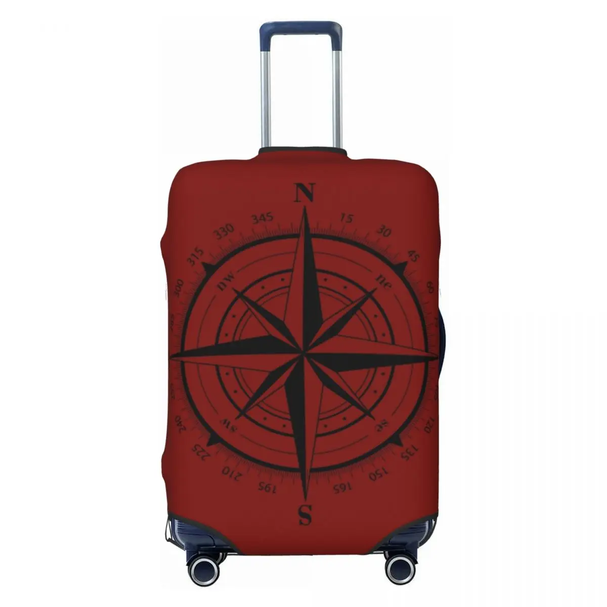 

True North Compass Nautical Love чехол для чемодана пыленепроницаемый парусный матрос чехлы для багажа протектор для 18-32 дюймов