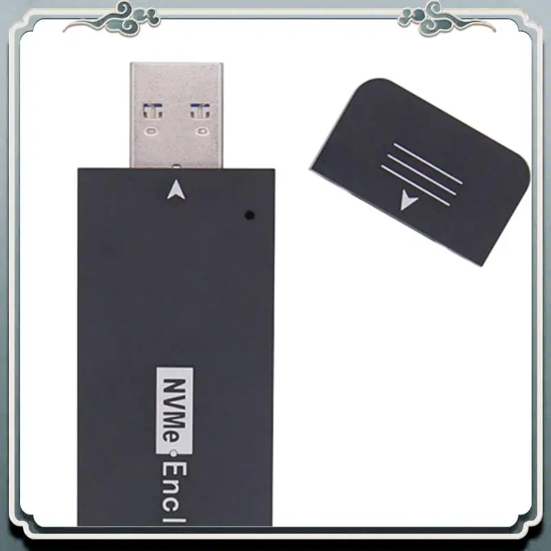 

Премиальный корпус NVME SSD-адаптер NVME-USB M.2 Nvme Box 10 Гбит/с USB3.1 Type-A Pcie M2 SSD Корпус для 2230 (A) Du