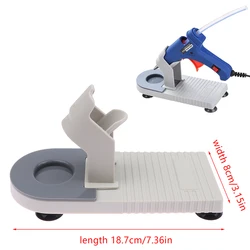 Hot Melt Glue Guns Stand Guns Base Sucker Portable Glue Guns Holder For Handmade DIY Tools Accessories