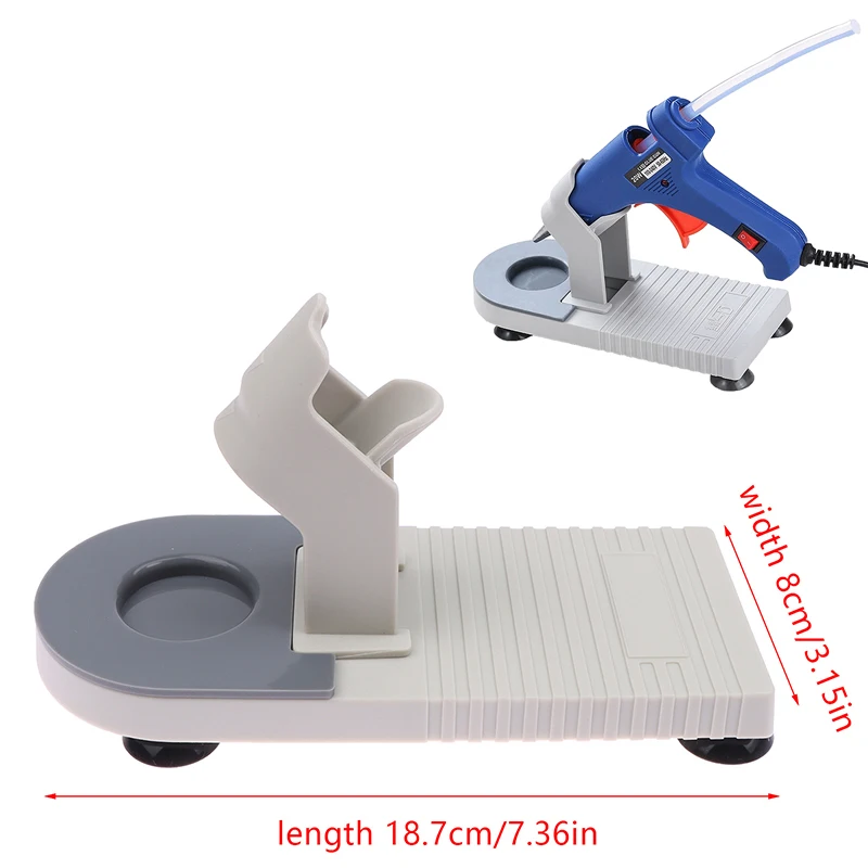 Hot Melt Glue Guns Stand Guns Base Sucker Portable Glue Guns Holder For Handmade DIY Tools Accessories
