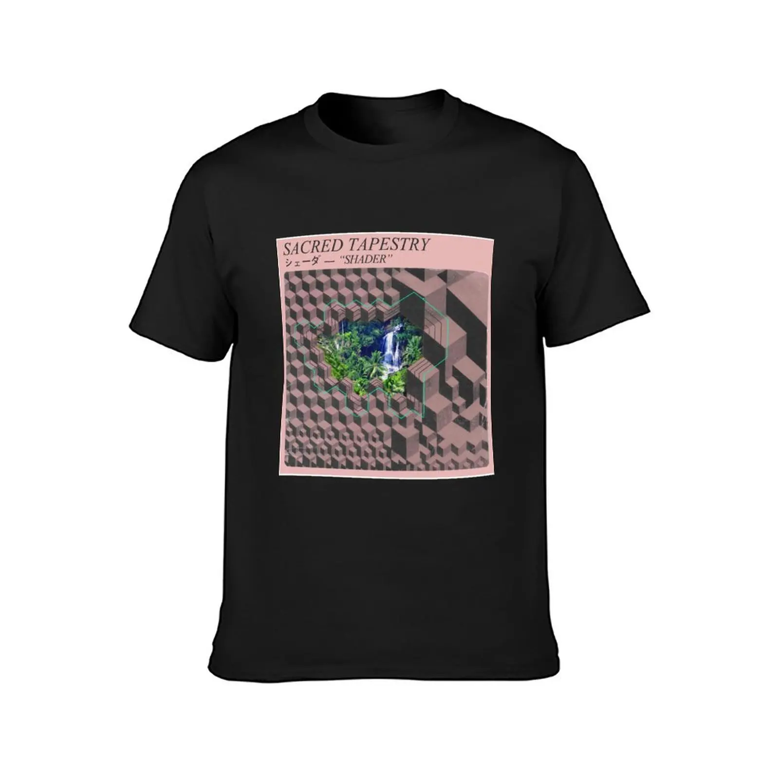 Sacred Tapestry [vaporwave] T-Shirt boys animal print plus sizes oversized t shirts for men