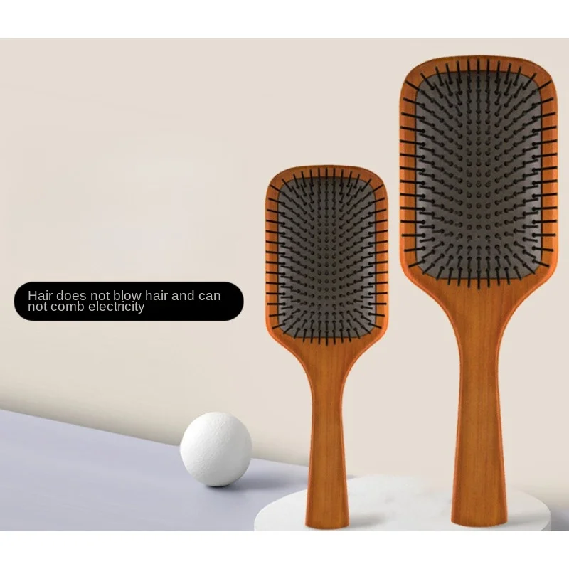 

Air Cushion Comb Air Bag Massage Wood Comb Household Anti Hair Loss Static Comb Women's Long Hair