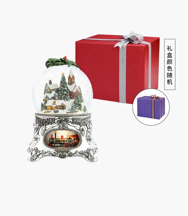 Zander Jarll Christmas crystal ball music box music box for girls birthday princess graduation gift