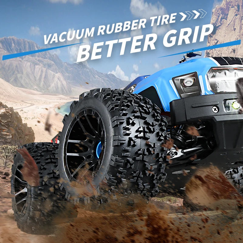 1:14 2.4Gリモートコントロールオフロードトラックカー四輪駆動高速カトゥンカーRCレーシングカークライミングカー男の子おもちゃギフト