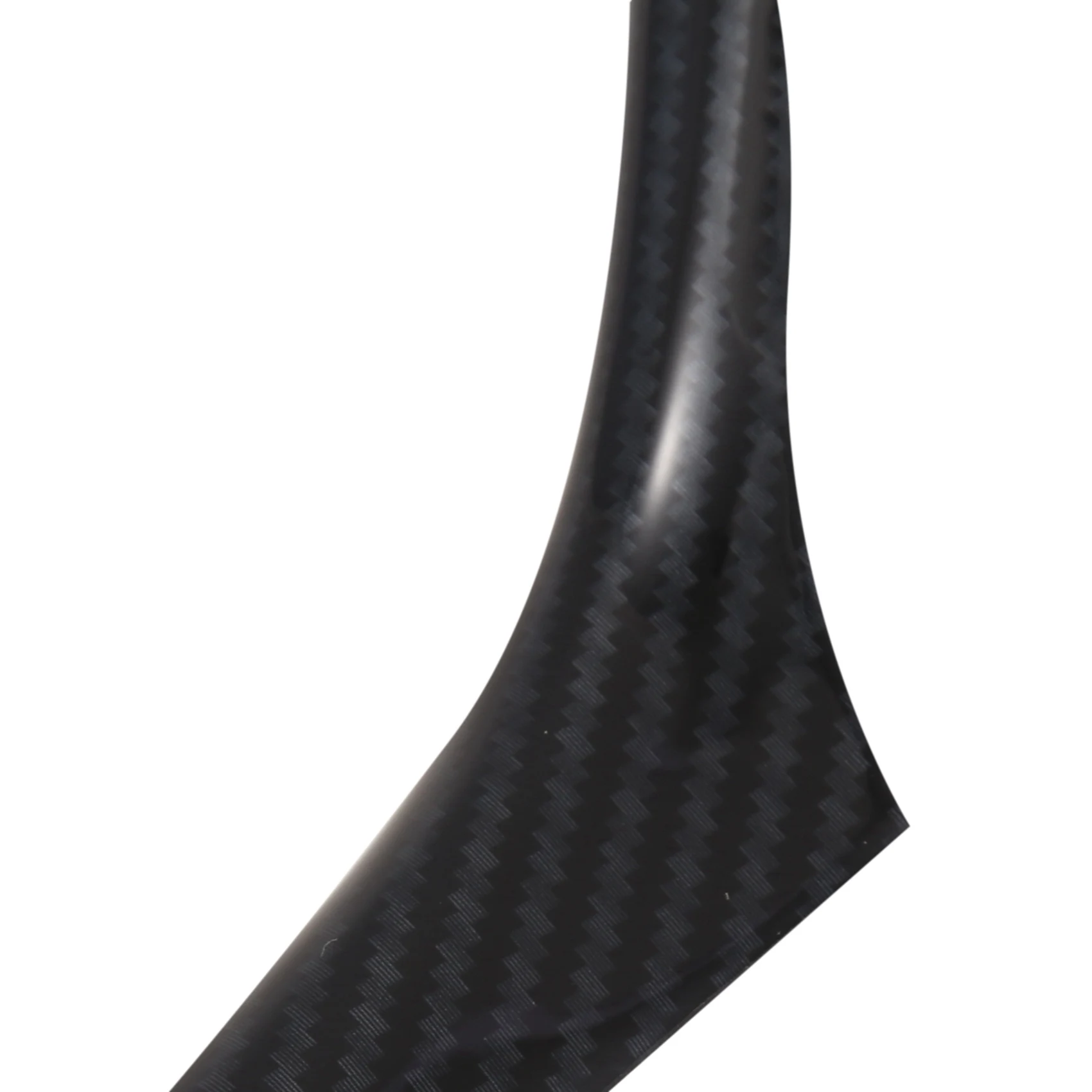 

2X Car ABS Carbon Fiber Style Inner Steering Wheel Cover Trim Frame Fit For Honda Civic 8Th FD2 2006-2011