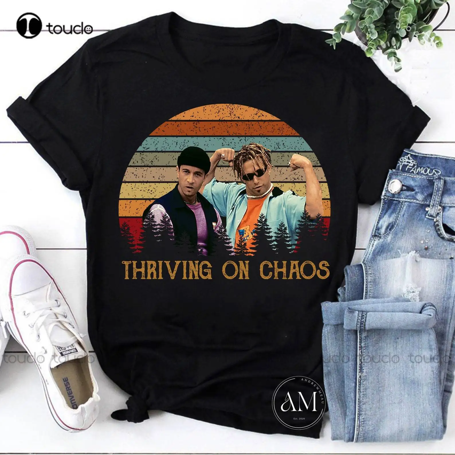 Thriving On Chaos Vintage T-Shirt, Bio-Dome Shirt, Bio-Dome Movies Shirt, Bud Macintosh Shirt, Doyle Johnson Shirt Xs-5Xl