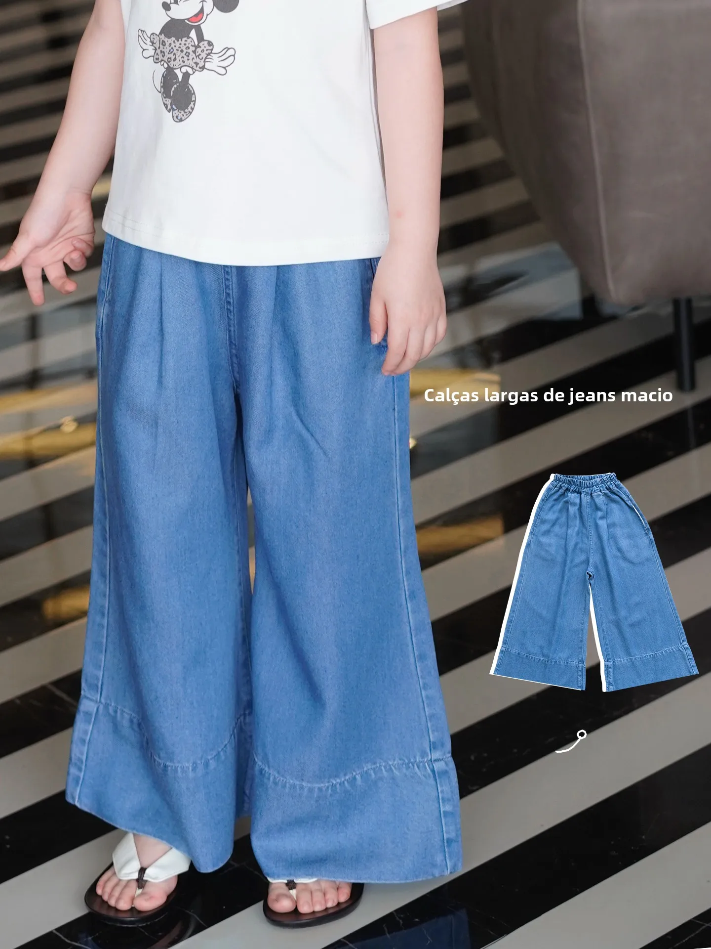 anniegirl-summer-new-cool-wide-leg-jeans-loose-comfortable-long-pants-for-girls-breathable-lightweight-eco-friendly-rayon-fabric