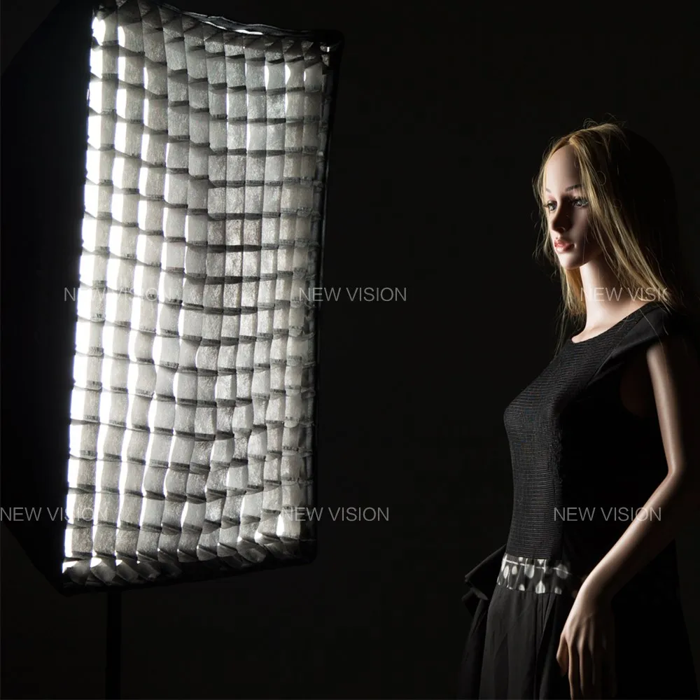 Godox-rejilla de nido de abeja para estudio fotográfico, 60x90cm, 70x100cm, 80x120cm, para luz de Flash estroboscópica Godox, paraguas cuadrado, Softbox (solo rejilla)