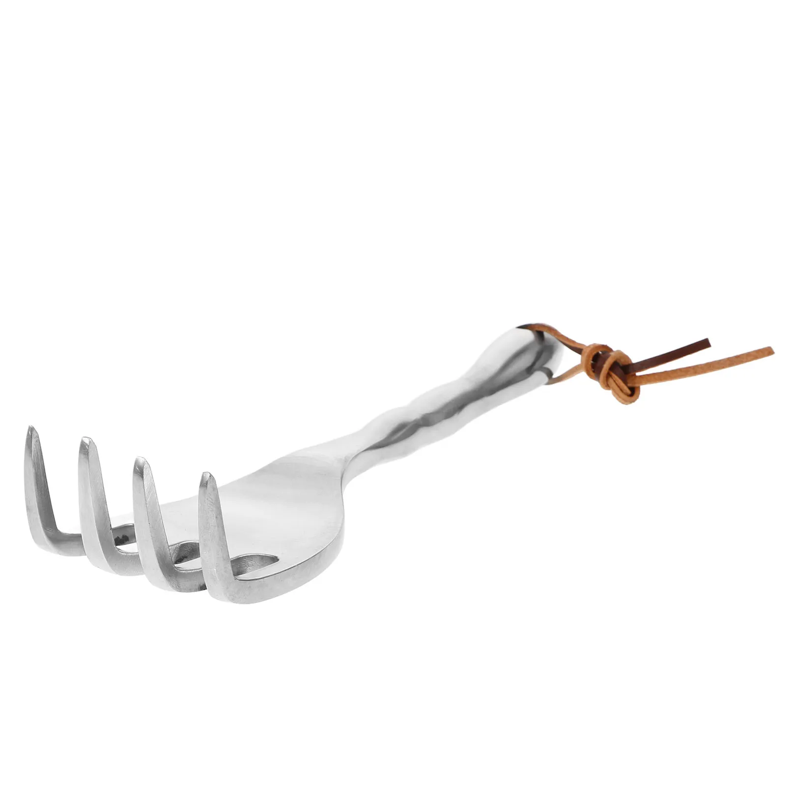 

Small Garden Hand Rake Premium Metal Lightweight Portable For Weeding Planting Soil Loosening Durable Sturdy Rakes Gardening