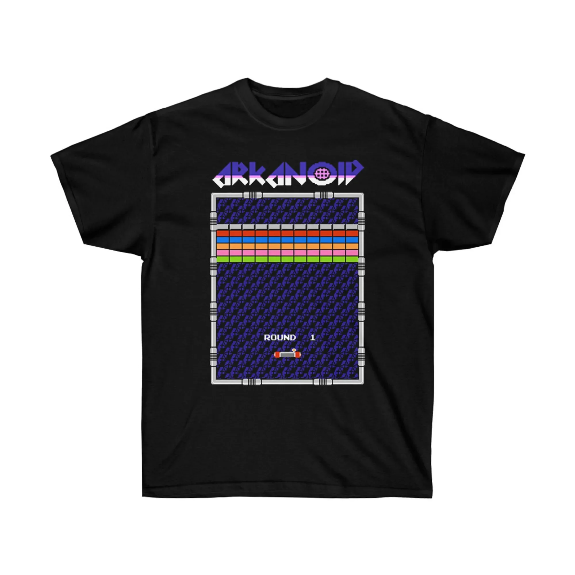 Arkanoid Round 1 NES Famicom game 8 bit screen T Shirt Arcade classic vintage retro design all sizes