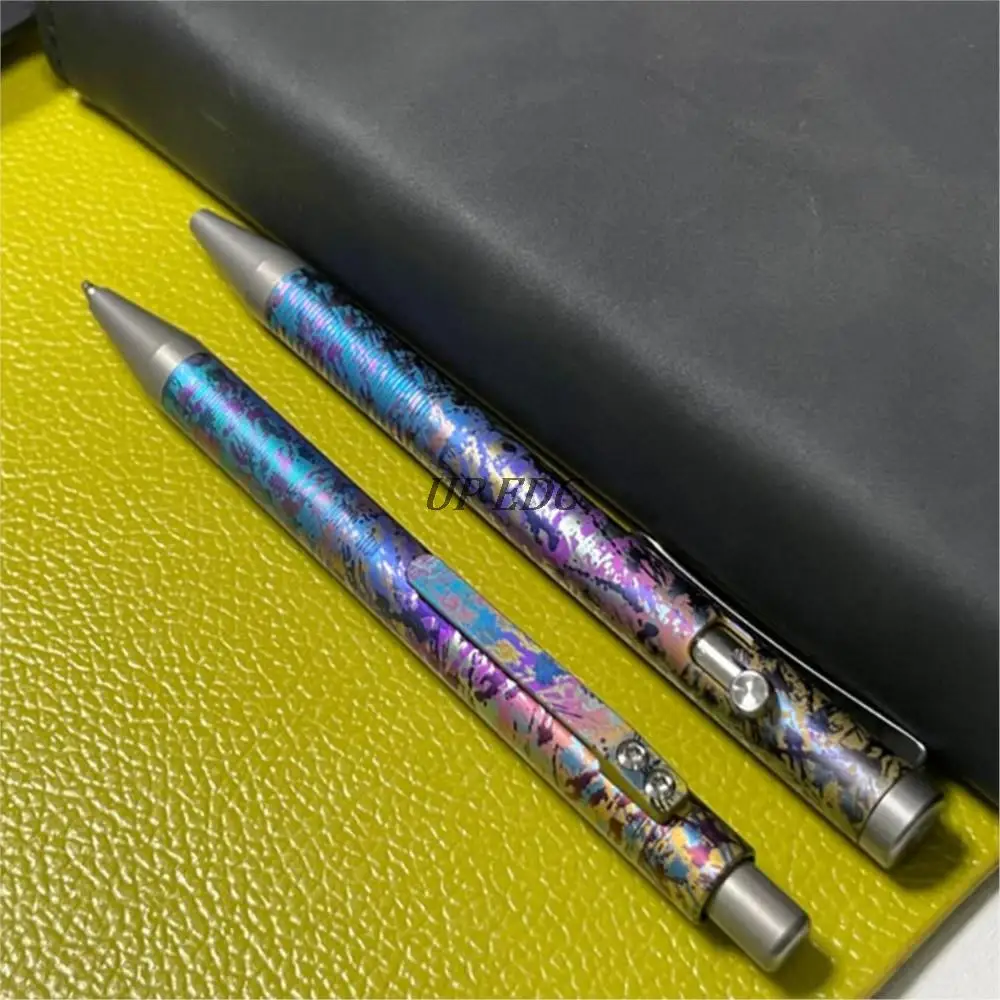 Titanium Alloy Pen Tactical Pen Color Pen Stationery Outdoor Rollerball Pen Ball Point Pen