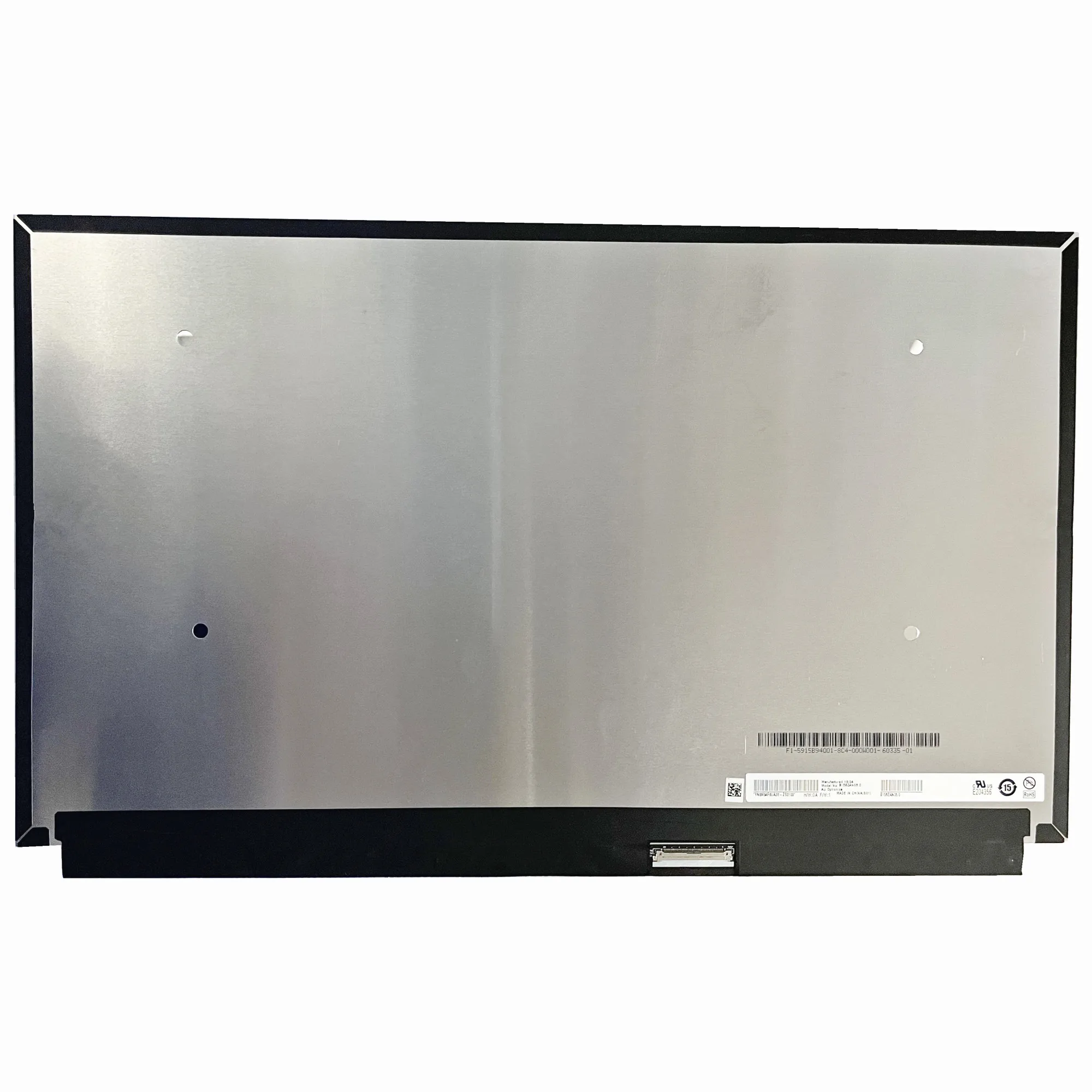 B156ZAN05.0 15.6'' 120Hz Laptop LCD LED Screen 3840*2160 EDP 40 Pins 100% Adobe RGB