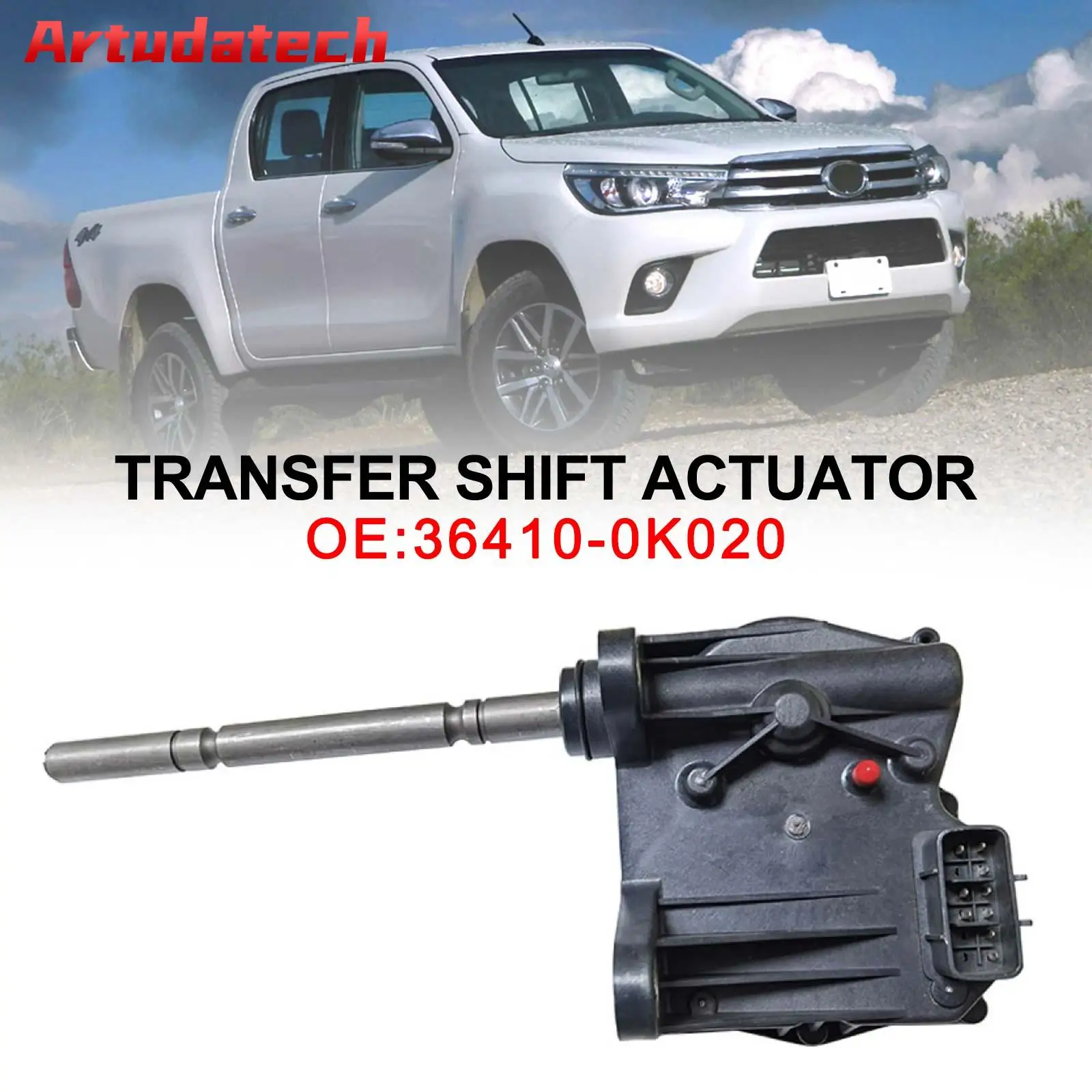 Artudatech Transfer Shift Actuator 36410-0K020 for Toyota Tacoma 2016-2020 4Runner 4WD Car Accessories