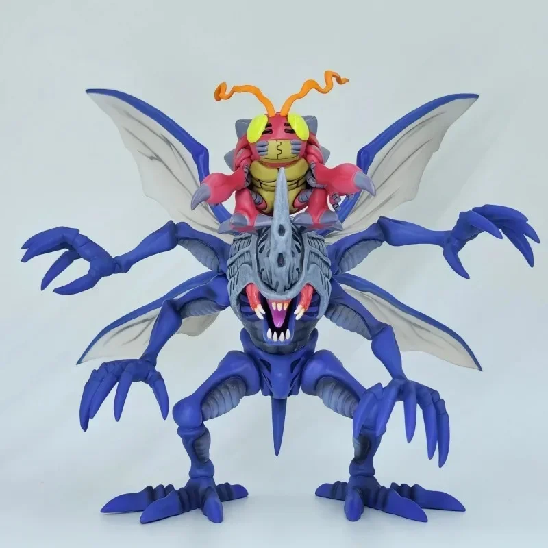 Digimon Adventure Kabuterimon & tentomon Knowledge Evolution Chain Anime Action Figures Limited Edition Statue Resin Model Gk