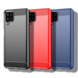 For Samsung Galaxy A12 Case For Samsung M12 F12 A12 Nacho Cover 6.5 inch Shockproof Soft Silicone Protective Bumper For A12 M12