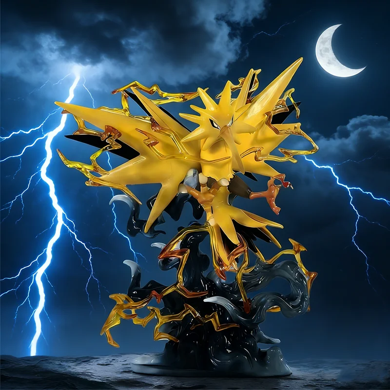 

15 см ПВХ Zapdos аниме фигурка Poseable экшн-кукла модель статуя фигурка Коллекционное украшение для рабочего стола игрушка и детский подарок на день рождения