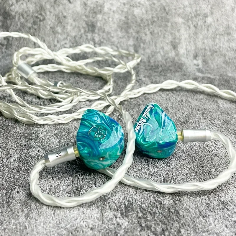 

Sound Rhyme DTE264 In-Ear Earphone 2DD+6BA+4EST Knowles Sonion Balanced Armature Liquid Silicone Dynamic Driver HIFI Earphone