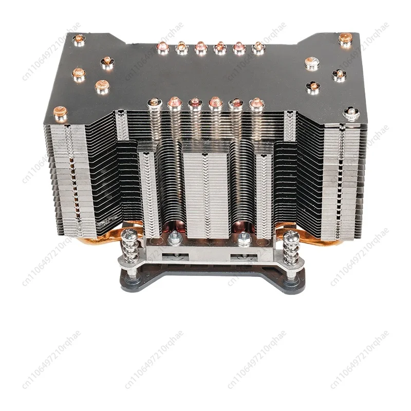 

Passive CPU Heatsink 12th Generation Fanless Mute 1155 Tower 1151ITX Desktop 9400f Heat Pipe AM4