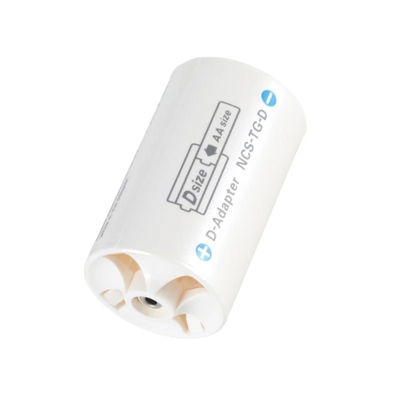 E1PF Multipurpose LR6 AA to D LR20 Battery Adapter Sleeve for Toy Wide Compatibility