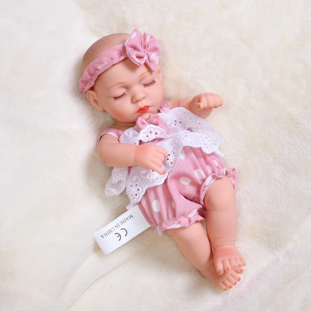 Puppenkleidung für 12 Zoll (30 cm) Reborn-Babypuppen, Kleid, Overall, Puppenkleidung, amerikanische Puppenzubehörteile für Puppen-DIY-Spielzeug, Geschenk für Mädchen – Detail 1