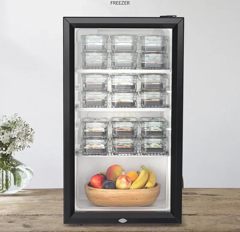 Single door Hotel Back Bar Counter Drinks Display Refrigerator/ Beer Fridge