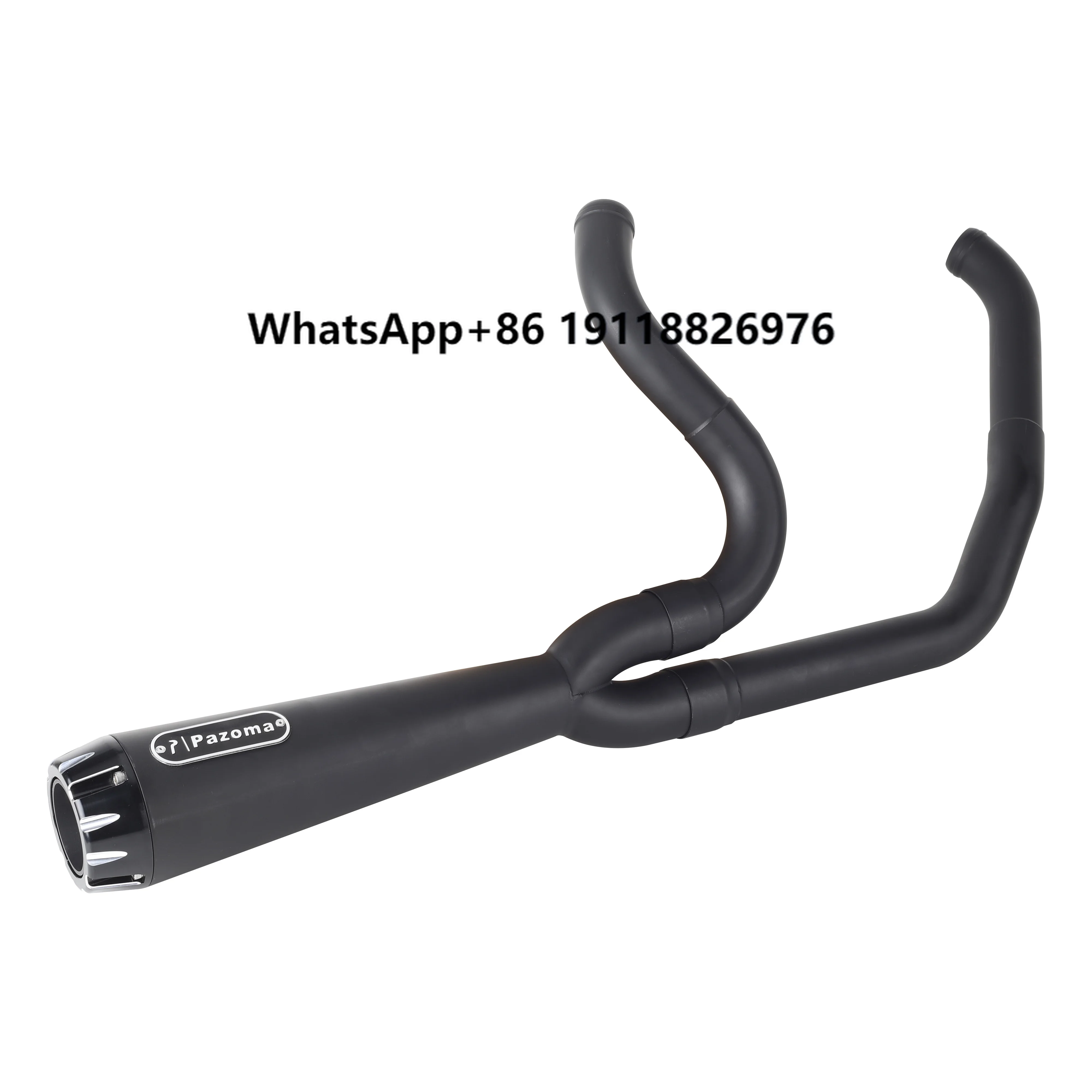 

Motorcycle Full Muffler 2 Into 1 Exhaust System for Harley Softail Low Rider S FXLRS FXLR ST FXLRST 117 FXRST 2018-2024
