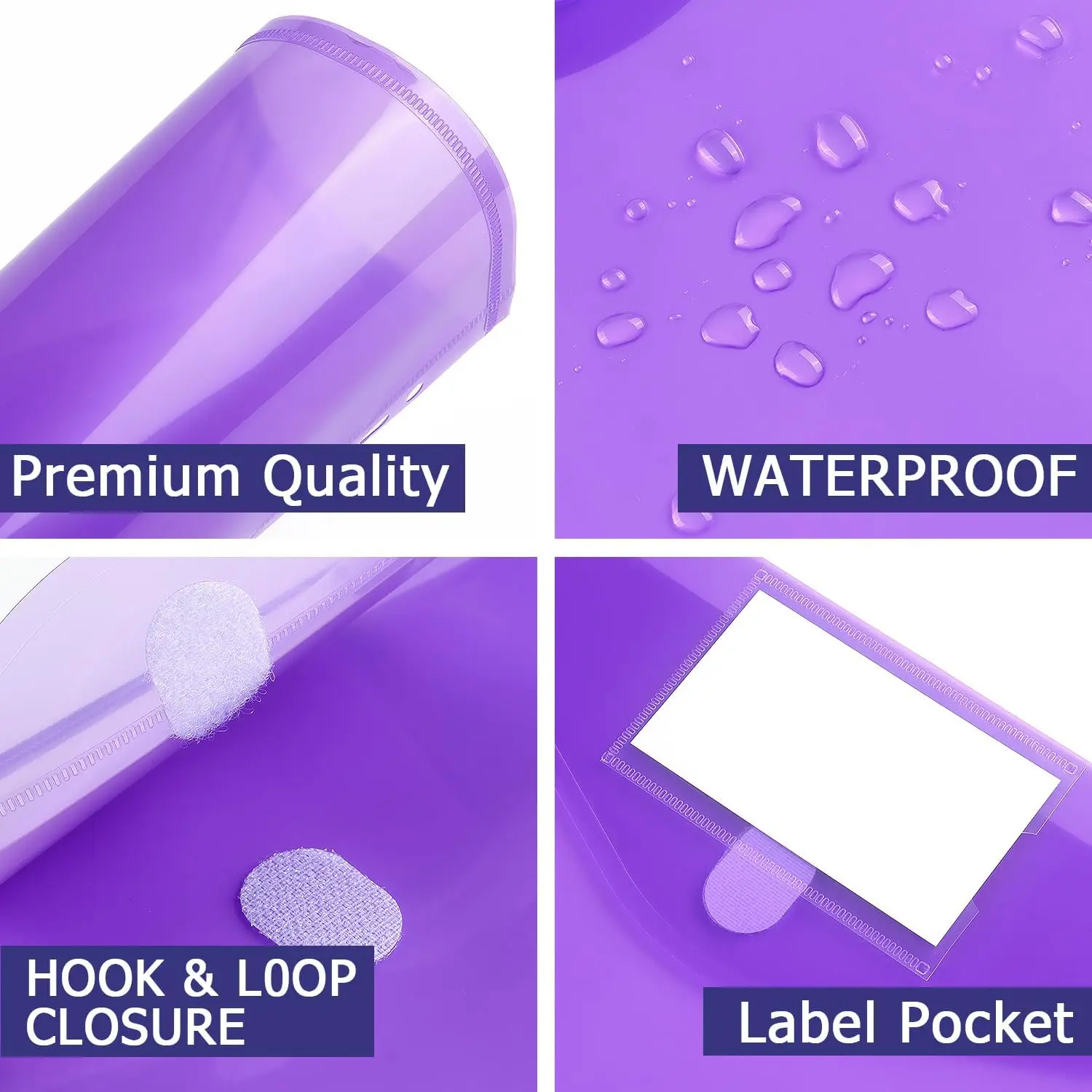 Nuove cartelle tascabili colorate/trasparenti da 11 fori, confezione da 6, cartelle raccoglitore con tasche per materiale scolastico per ufficio, formato lettera