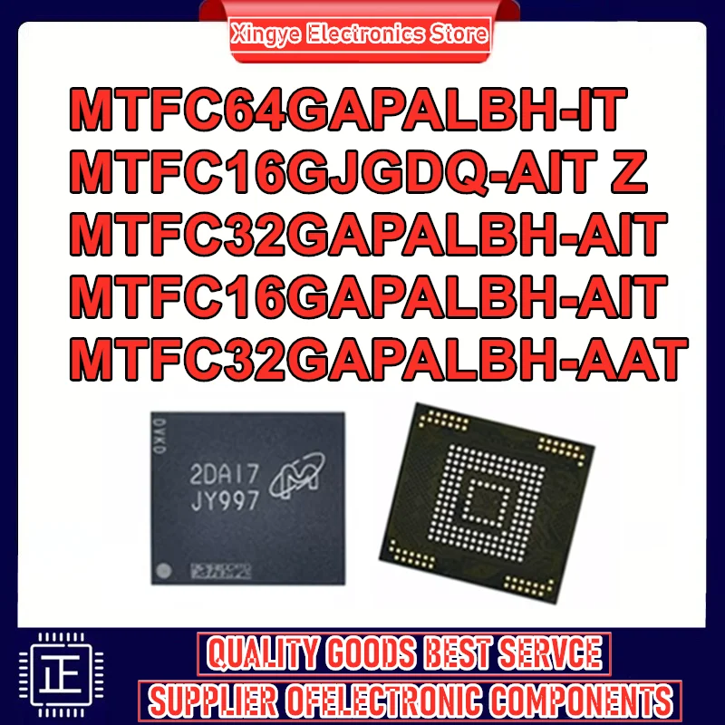 MTFC64GAPALBH-IT MTFC16GJGDQ-AIT Z MTFC32GAPALBH-AIT MTFC16GAPALBH-AIT MTFC32GAPALBH-AAT Nuevo Original en stock