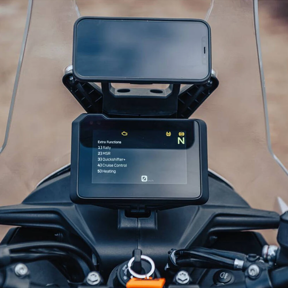 

Motorcycle GPS Navigation Bracket For 390 Adventure / X 2025-2026 Mobile Phone Holder Stand For 890 Adventure 2021-2023