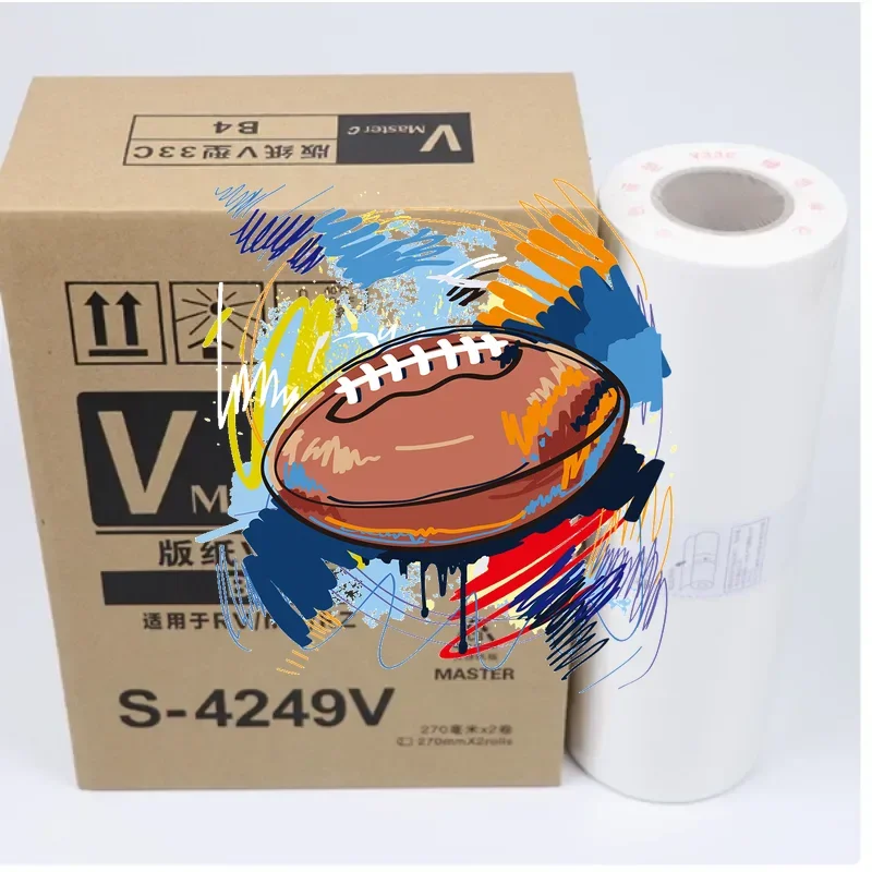 

1 Roll S-4250 Speed Printing Machine All-in-one Machine Paper Master Roll for RISO A4 RZ200 RZ220 230