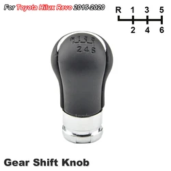 Gear Shift Knob Manual 6 Speed Transmission Transfer gear shift HandBall For TOYOTA HILUX REVO 2015 2016 2017 2018 2019 2020