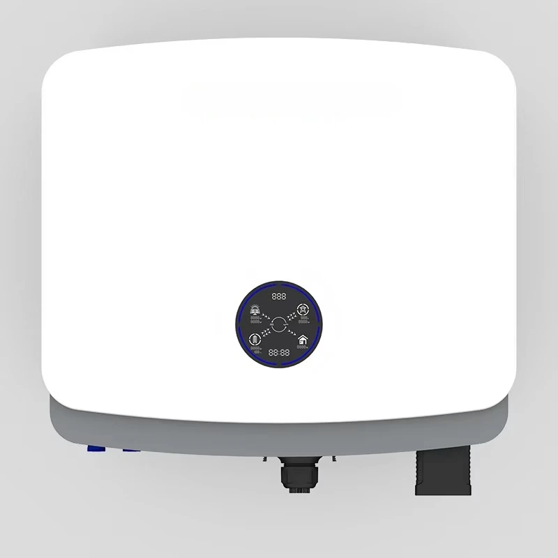 12kW ثلاث مراحل العاكس الهجين IP66 تصنيف لنظام تخزين الطاقة الشمسية في الهواء الطلق التشغيل المتوازي المدعوم