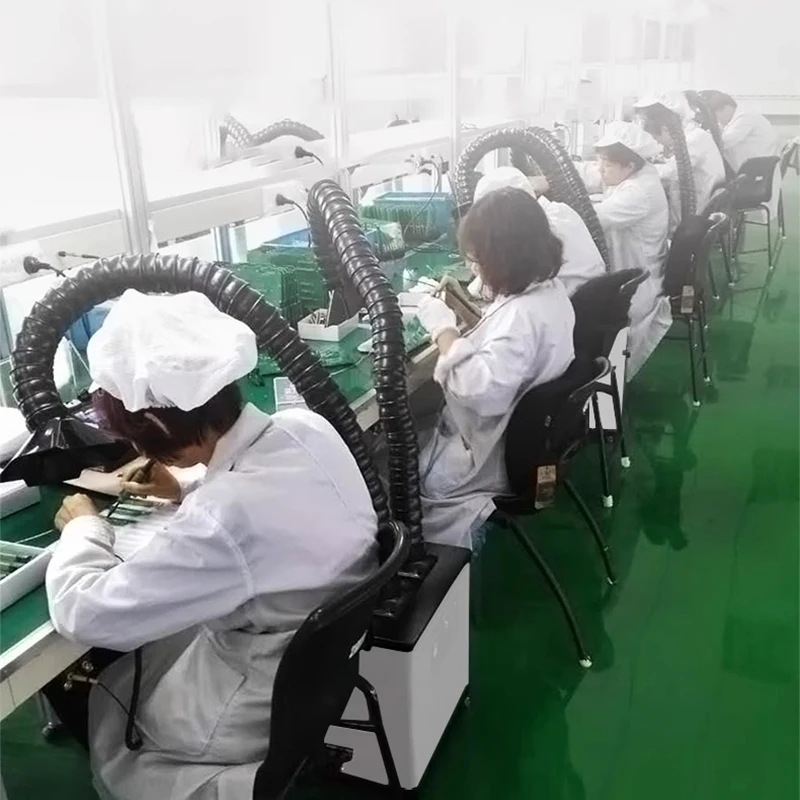 Industrial smoke purifier soldering smoke mobile dust collector laser marking seal fume filtration deodorizer