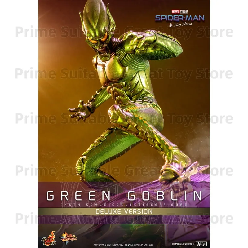 【In Stock】Original HOTTOYS HT 1/6 MMS631 Spider-Man No Way Home Green Goblin 1.0 Dual-Head Sculpt Gift&Collection