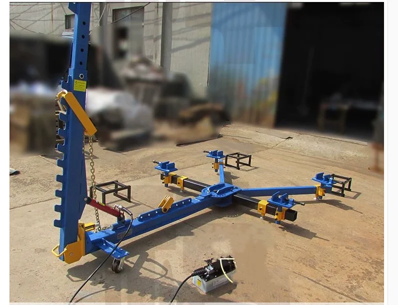 Factory Direct DELILAI DL-3800C Portable Metal Frame Straightener Simple Auto Body Pulling Machine Sheet Metal Repair Workshop