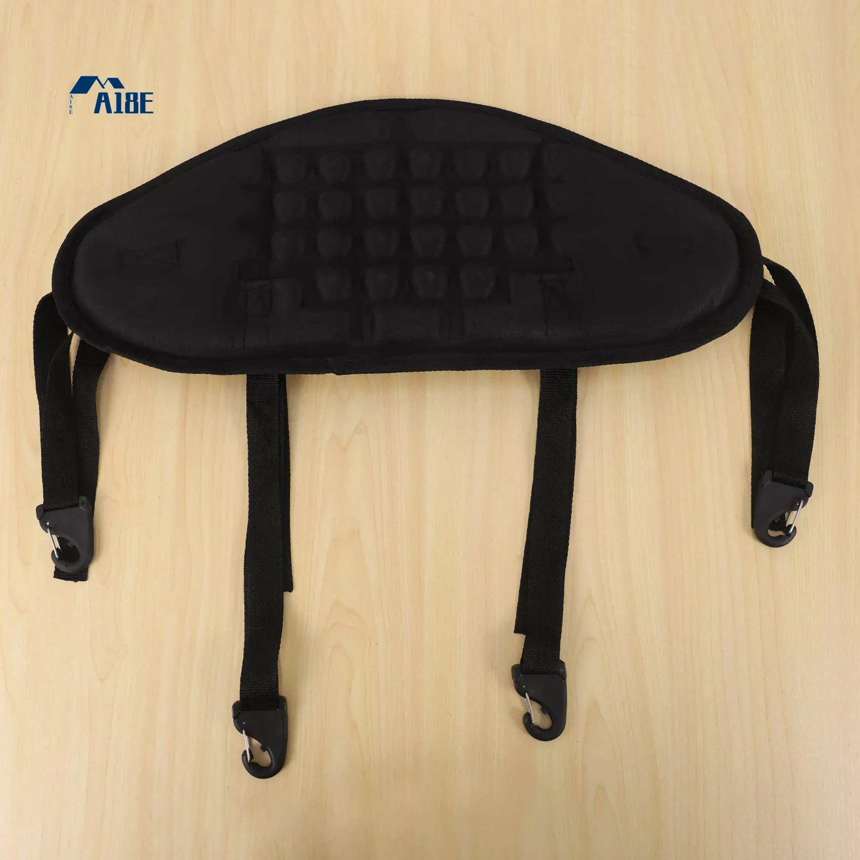 

A18E-4Pc Adjustable Kayak Cushion Canoe Environmental Protection Seat Back Rest Pad Kayak Soft Thick Back Support Pad