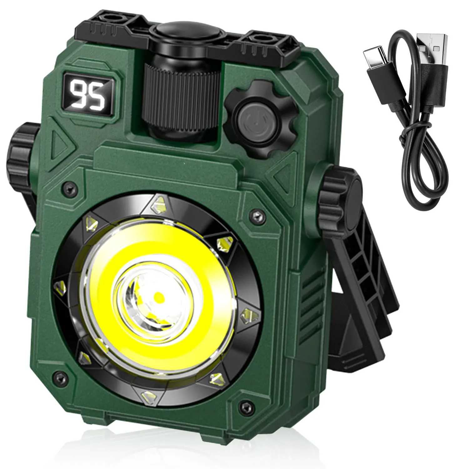 Outdoor LED Camping Lights 3600Mah Rechargeable Emergency Lighting Waterproof Portable tent Hanging Lamps For Camp Fishing