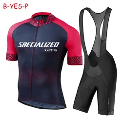 2024 Men's Cycling Clothes Wear Better Rainbow Team Cycling Jersey Short Sleeve Cycling Clothing Summer Road Bike Sets