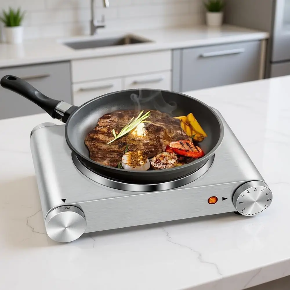 

Электрическая плита 1500 Вт с регулировкой температуры, помощник на кухне