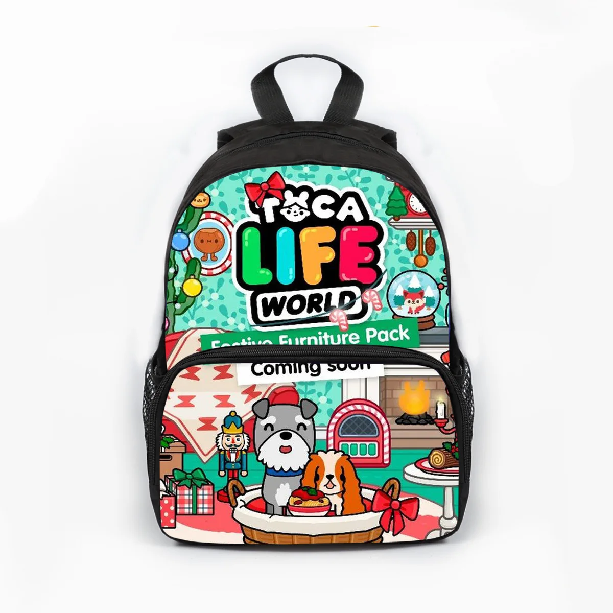 kids Toca Boca Life World Backpack Toca Boca School Bags Girls Boys Rucksack Anime Bag Mochila 3D Print Toca Life World Knapsack