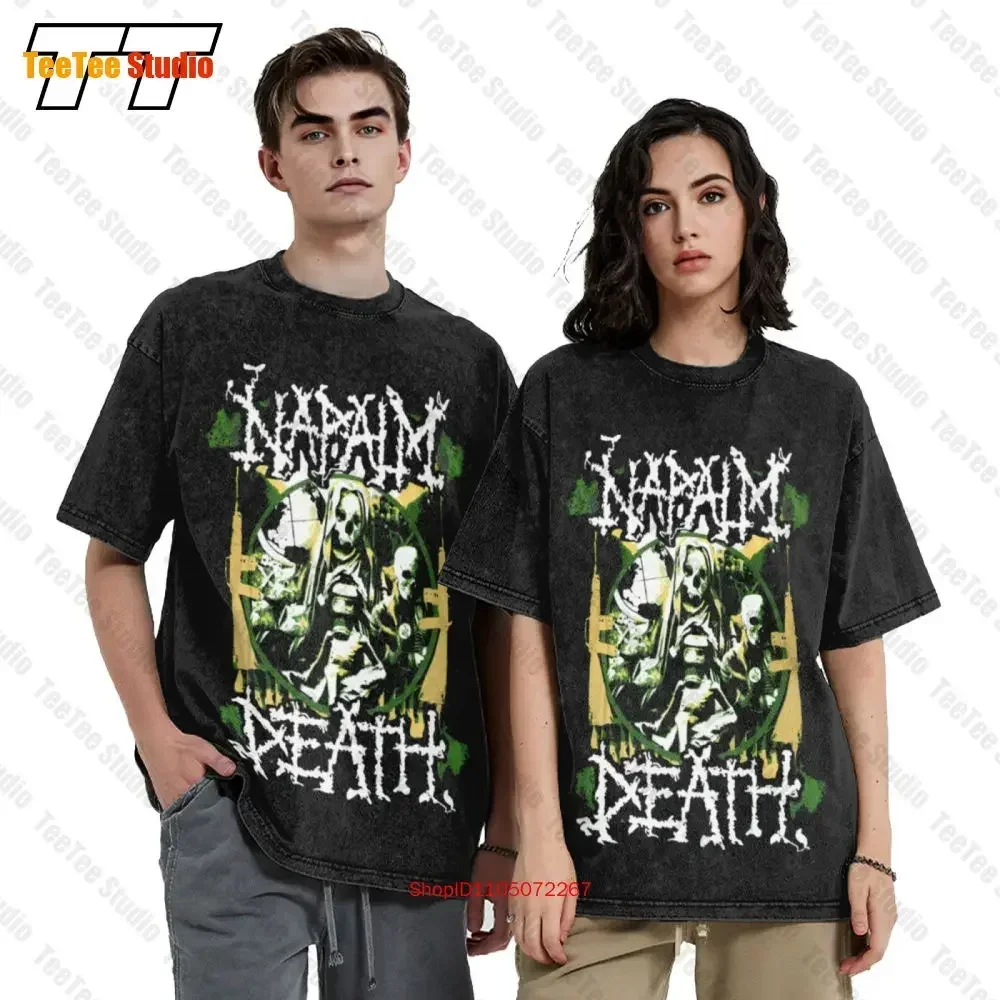 Napalm Death+Righteous Pigs Defecation Terrorizer Carcass Brutal Truth  Oversized T-Shirt XZ3D