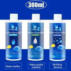 300ml/150ml Aquarium Nitrifying Bacteria Fish Tank Water Purification Sterilization Stabilizer Disinfect Water Treatment Liquid